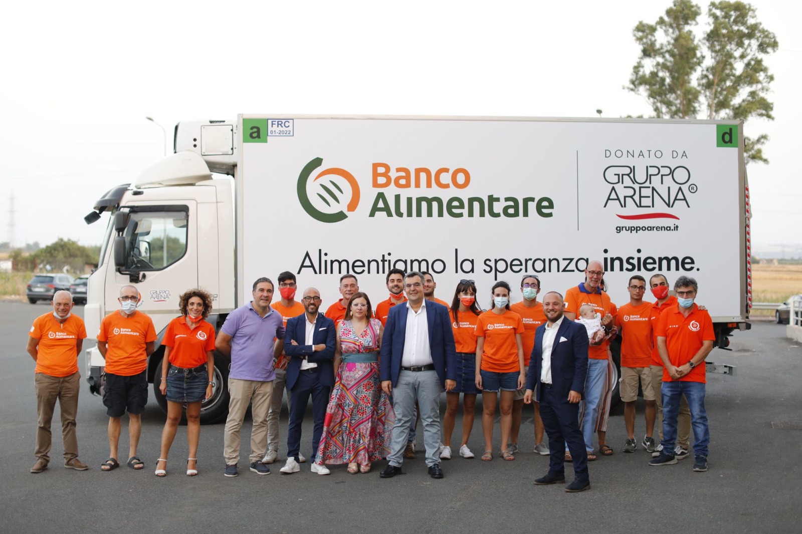 camion banco alimentare