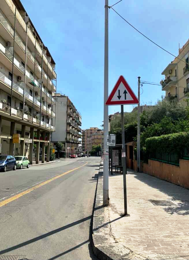 COMITATO VULCANIA SEGNALETICA VIA TORINO