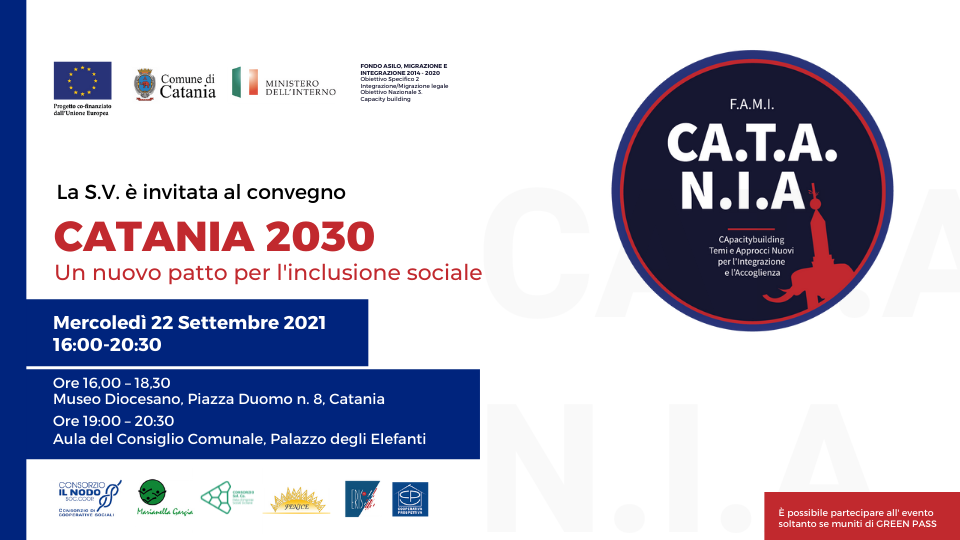 progetto "CA.T.AN.I.A - Capacitybuilding" a Palazzo degli Elefanti