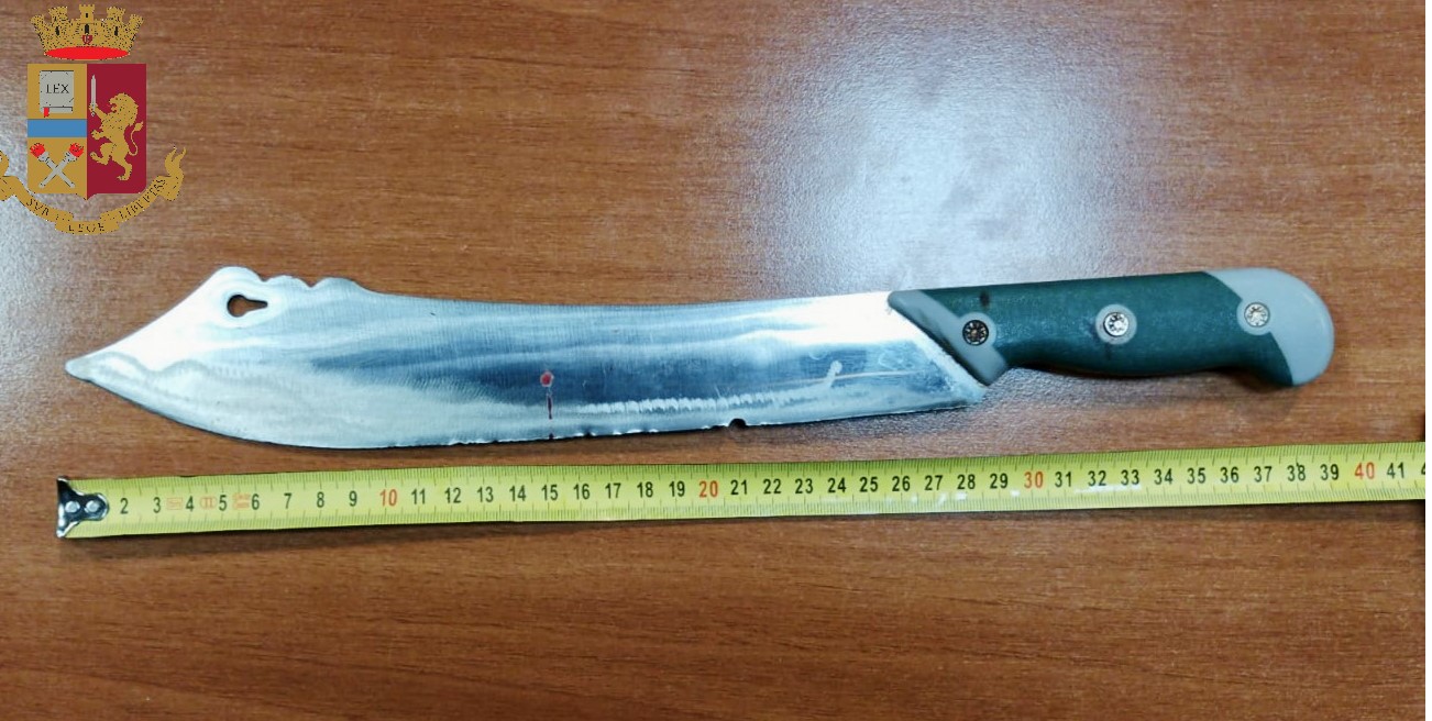 machete aggressione messina