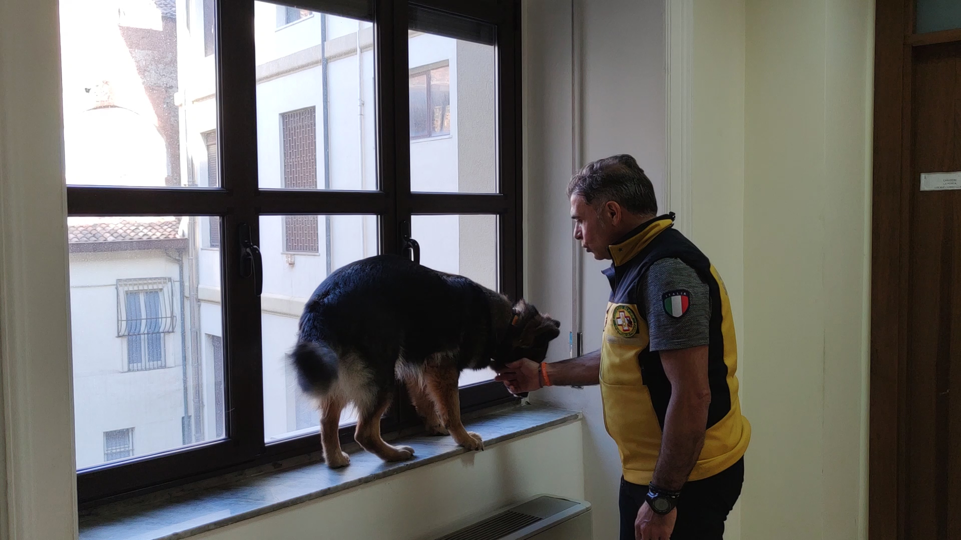 cane ritrovamento resti umani etna