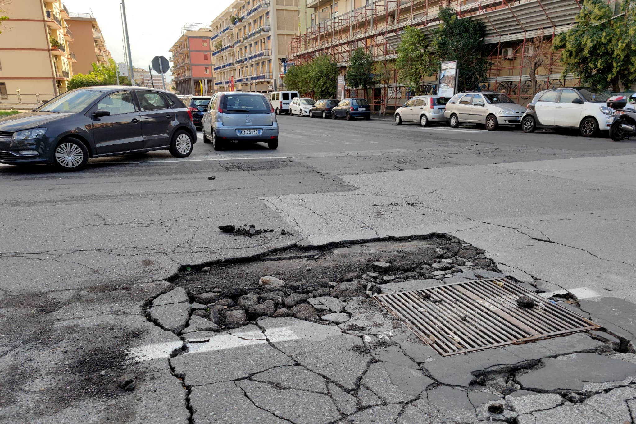 buche terzo municipio Catania