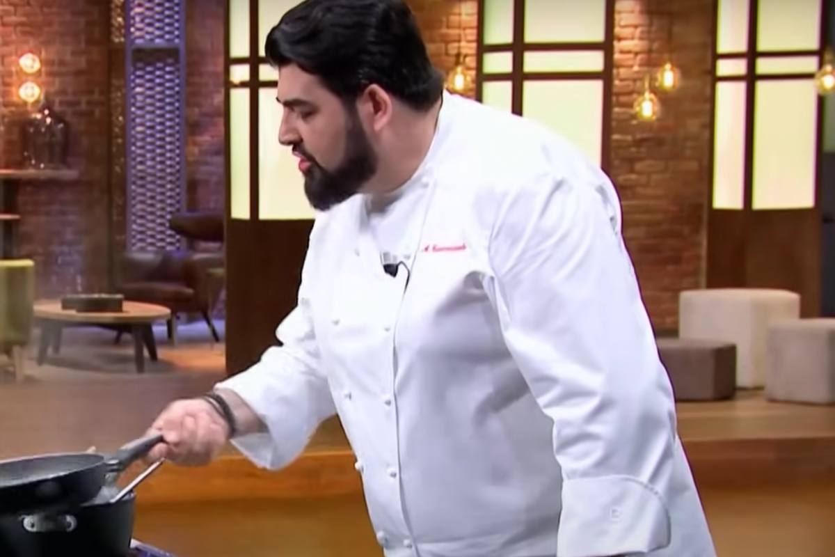 Cannavacciuolo nella puntata di Masterchef