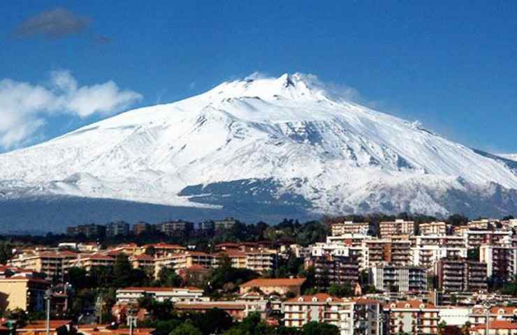 Etna Catania neve