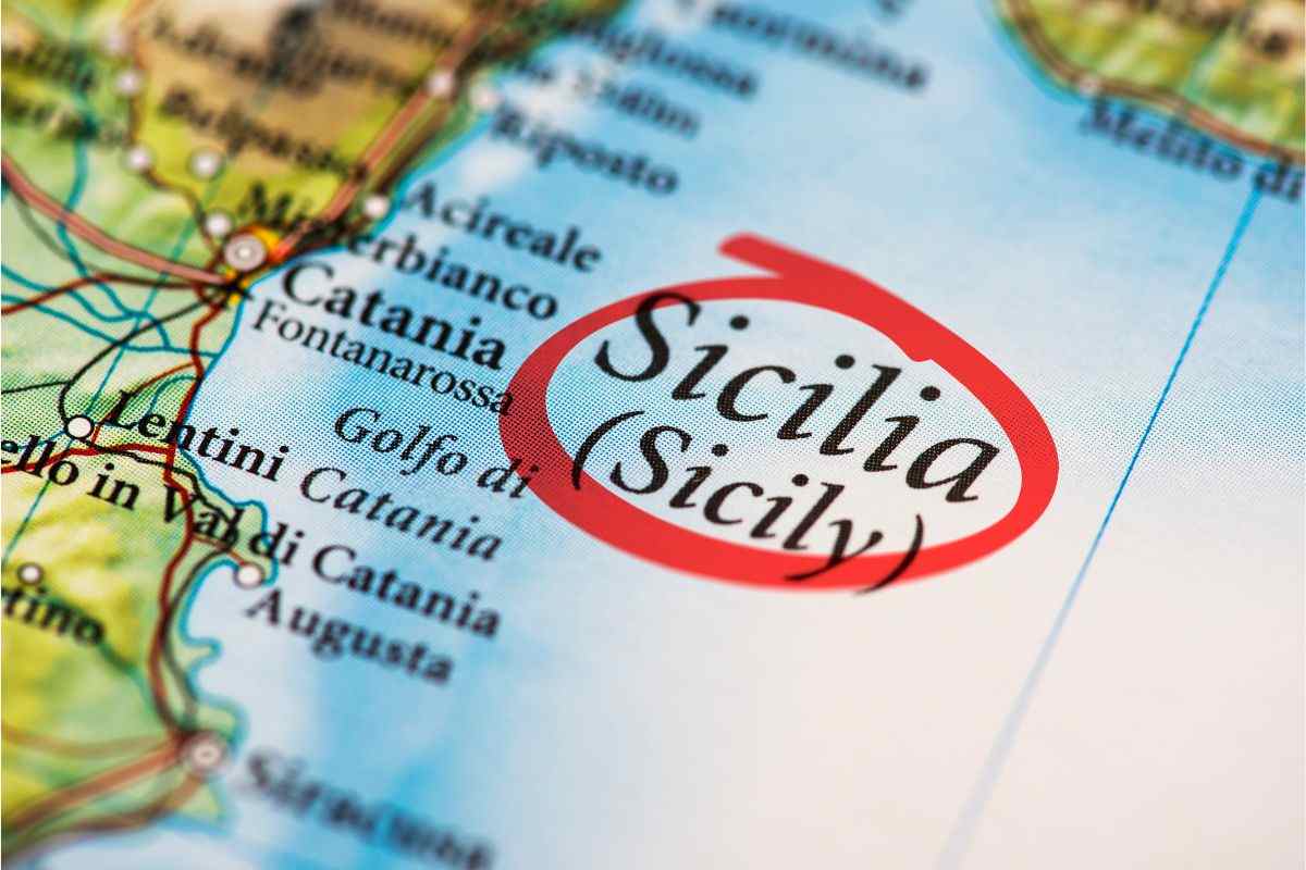 La Sicilia sulla mappa