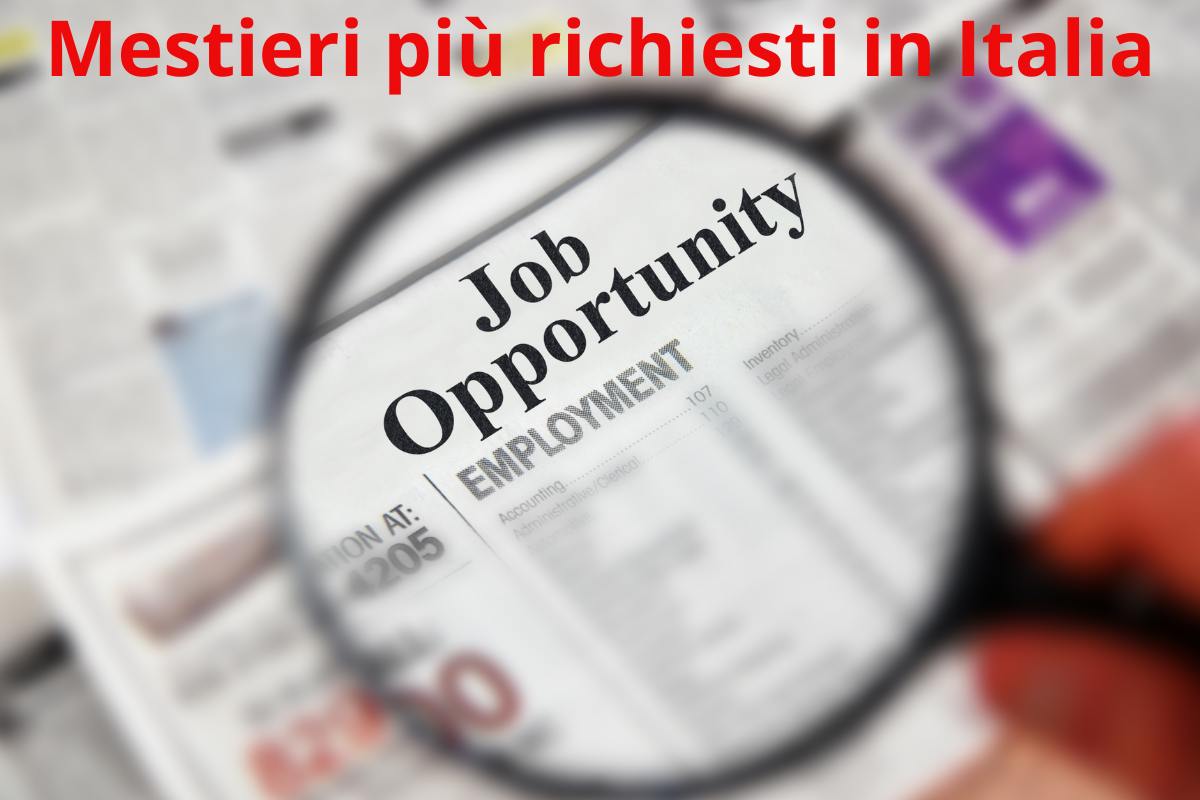 le figure professionali più richieste in italia