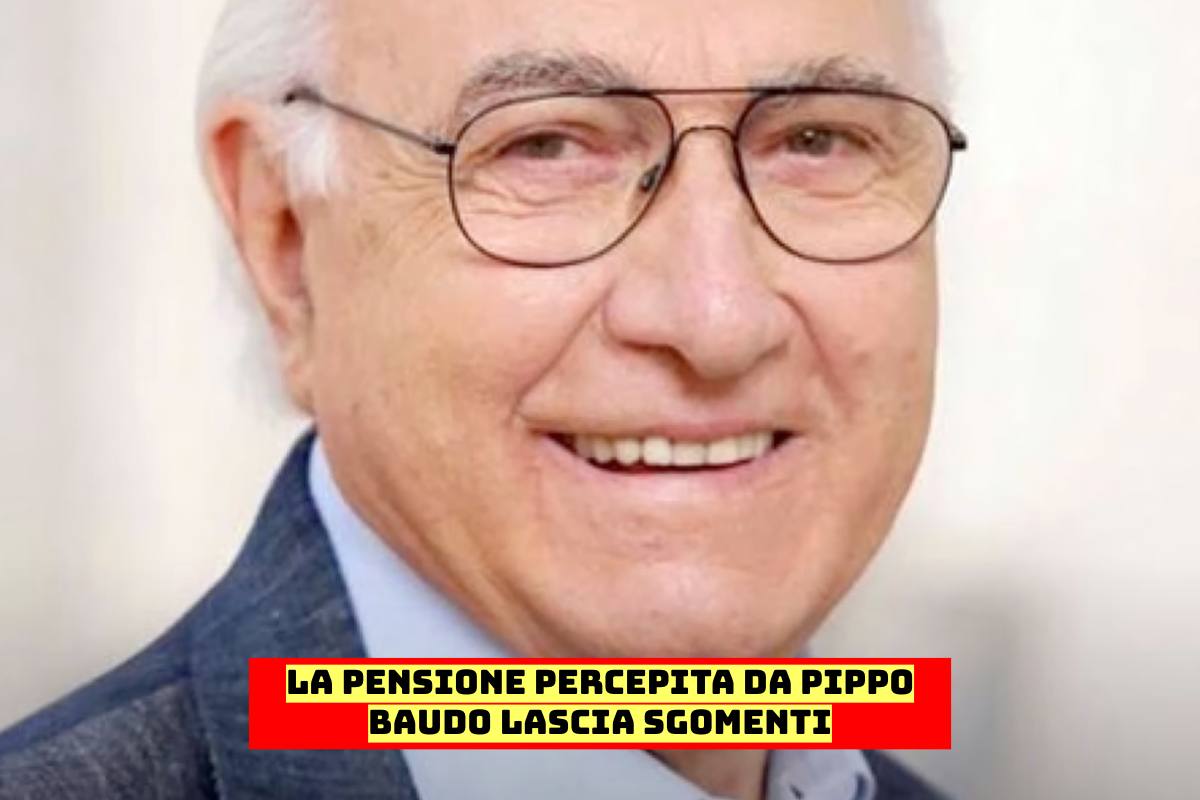 Pippo Baudo sorridente