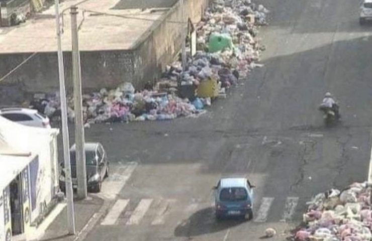 Sanzioni trasgressori rifiuti Catania Polizia