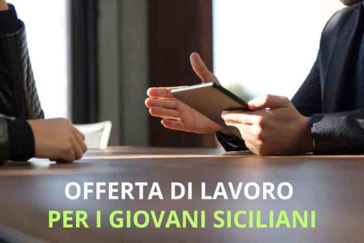 offerta di lavoro sicilia diplomati