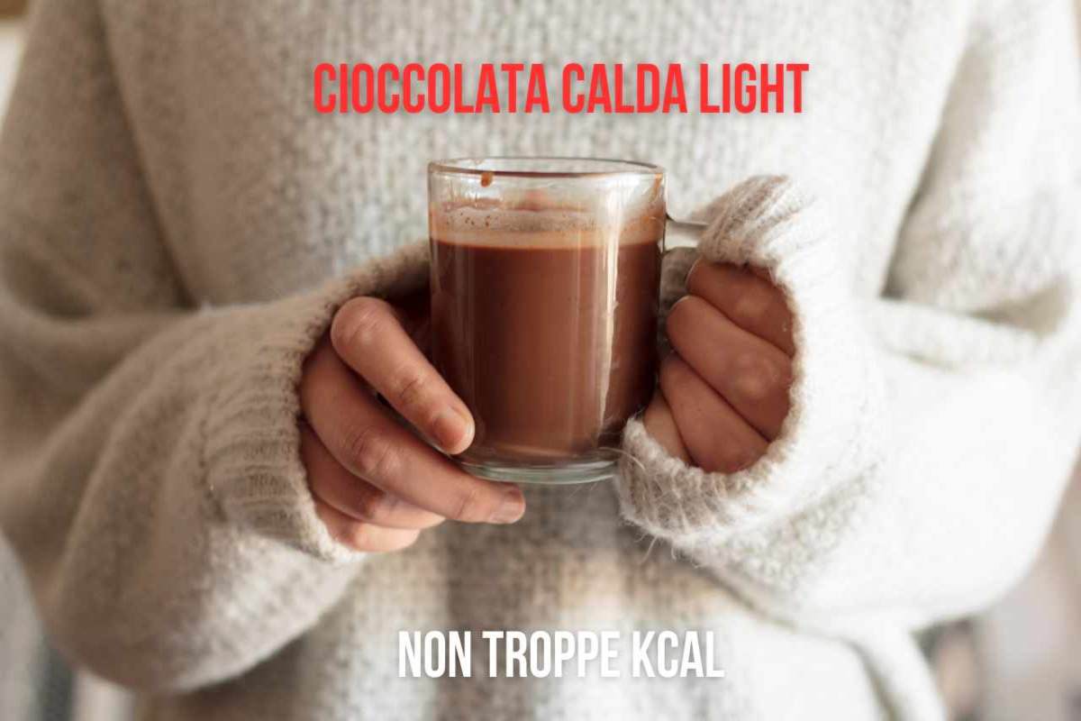 Come preparare una cioccolata calda light