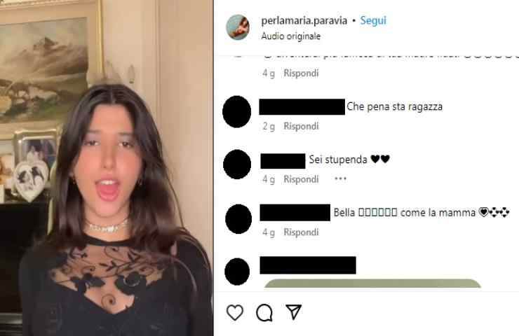 L'insulto a Perla Paravia