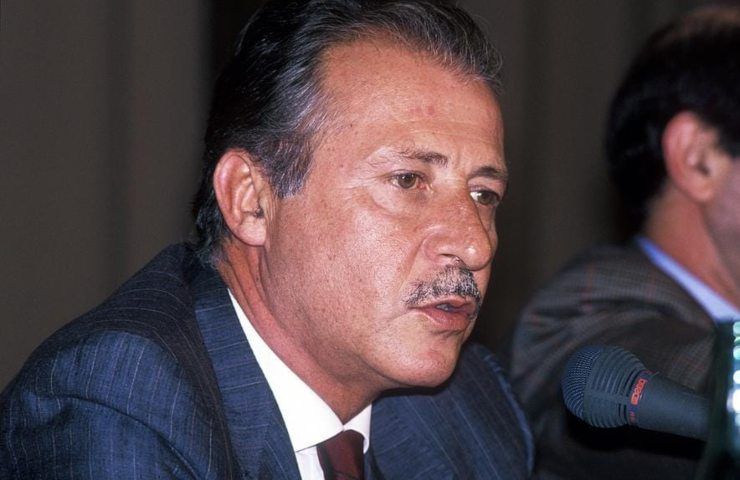 Il giudice Paolo Borsellino 