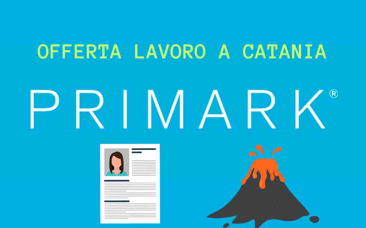 Primark assume a Catania