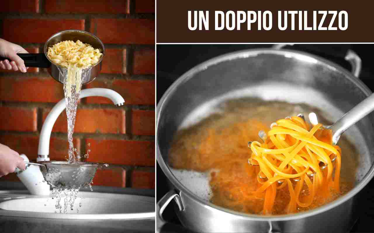 cosa puoi fare con acqua della pasta