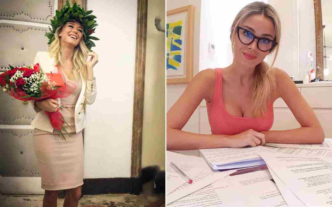 la laurea di Diletta Leotta