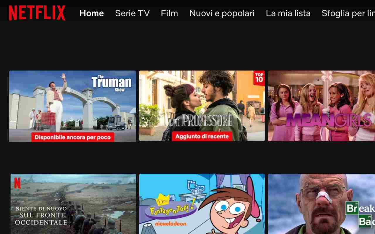 come scoprire le scadenze Netflix