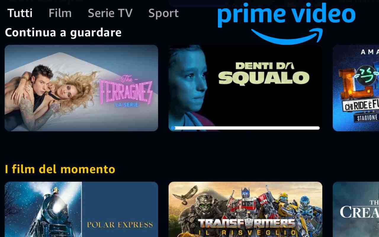 trucco per Prime Video